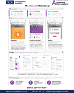 The Actionable Methodology